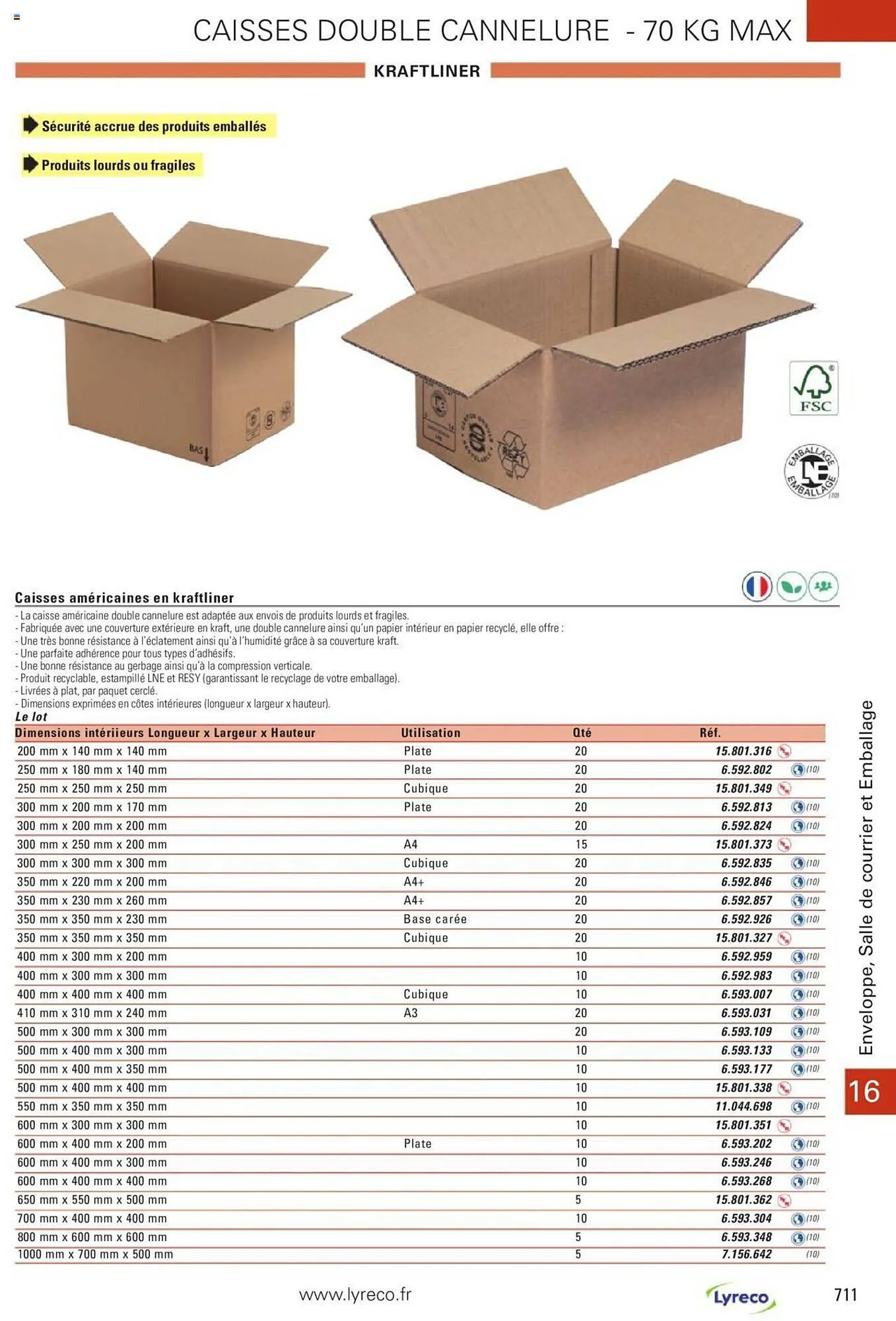 Catalogue Lyreco du 15 mai au 31 décembre 2023 - Catalogue page 711