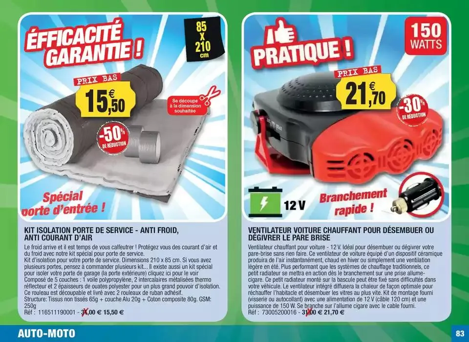 Arrivages de printemps du 6 février au 31 mai 2025 - Catalogue page 83