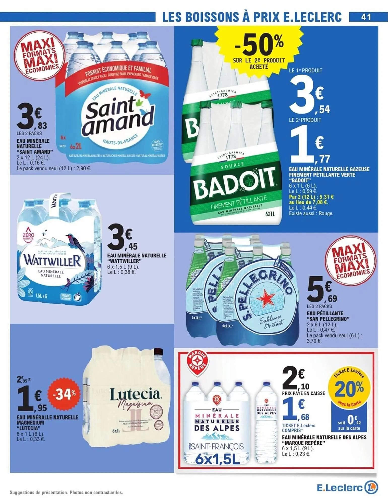Catalogue E.Leclerc du 3 mars au 14 mars 2026 - Catalogue page 41