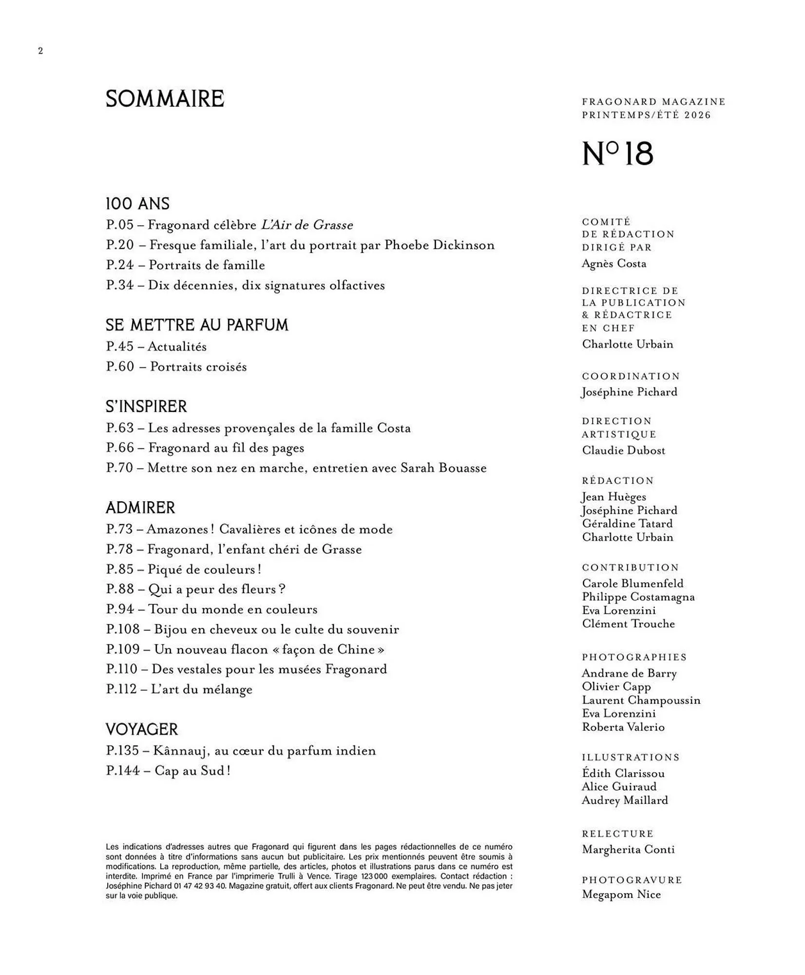 Catalogue Fragonard du 9 mars au 20 septembre 2026 - Catalogue page 4