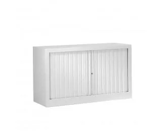 Réhausse armoire à rideaux monobloc - PIERRE HENRY - L120 x H44 - Blanc