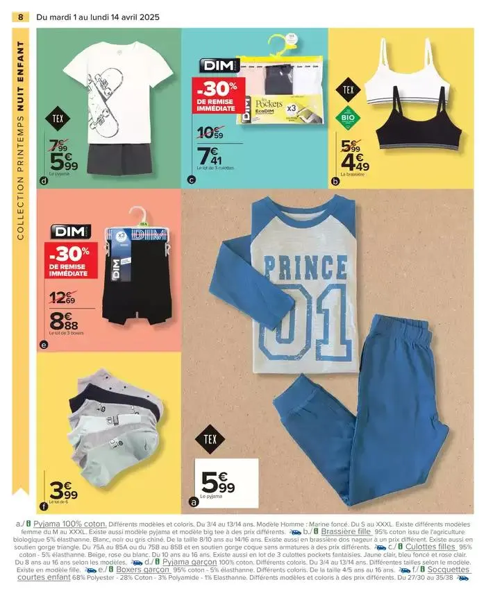 TEXTILE SPÉCIAL PRINTEMPS 2 du 1 avril au 14 avril 2025 - Catalogue page 10