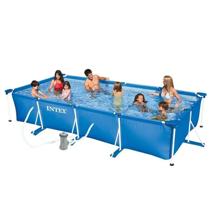 Piscine hors-sol tubulaire Metal Frame Junior 3 x 2 x 0,75 m Intex