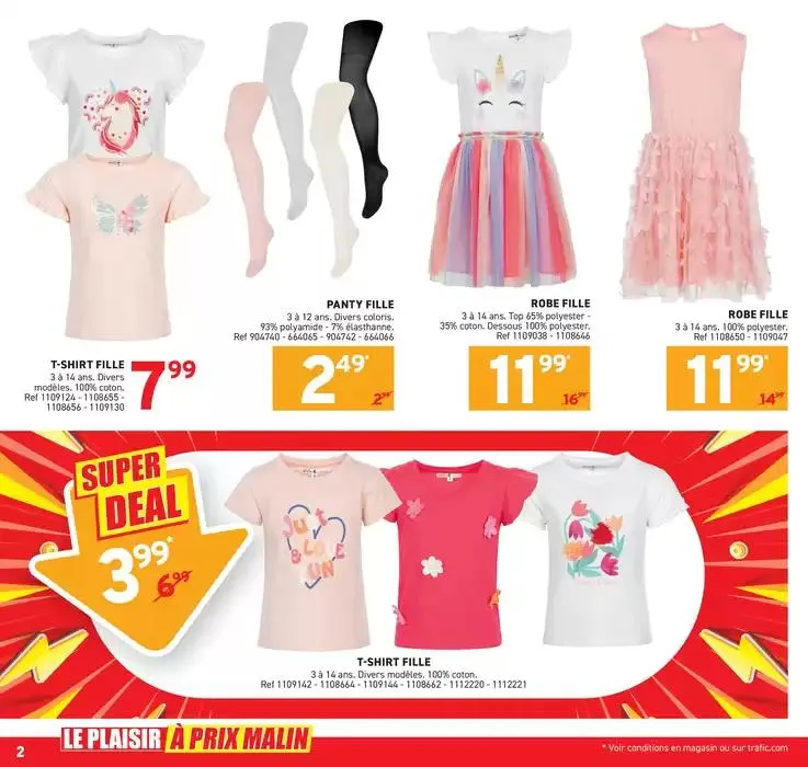 LE PLAISIR À PRIX MALIN du 1 avril au 7 avril 2025 - Catalogue page 20