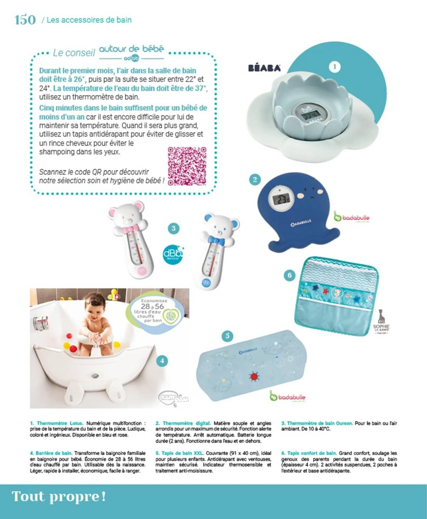 Catalogue autour de bébé du 31 mars au 31 janvier 2024 - Catalogue page 152