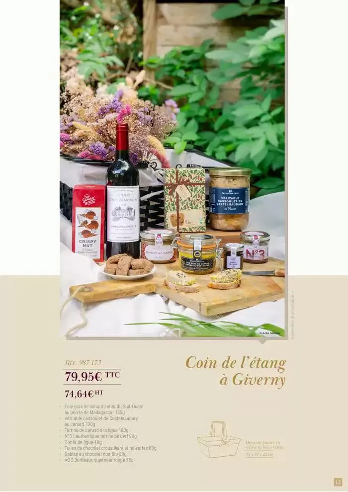 Cadeaux Gourmands Ducs De Gascogne 2024-2025 du 19 août au 31 août 2025 - Catalogue page 13