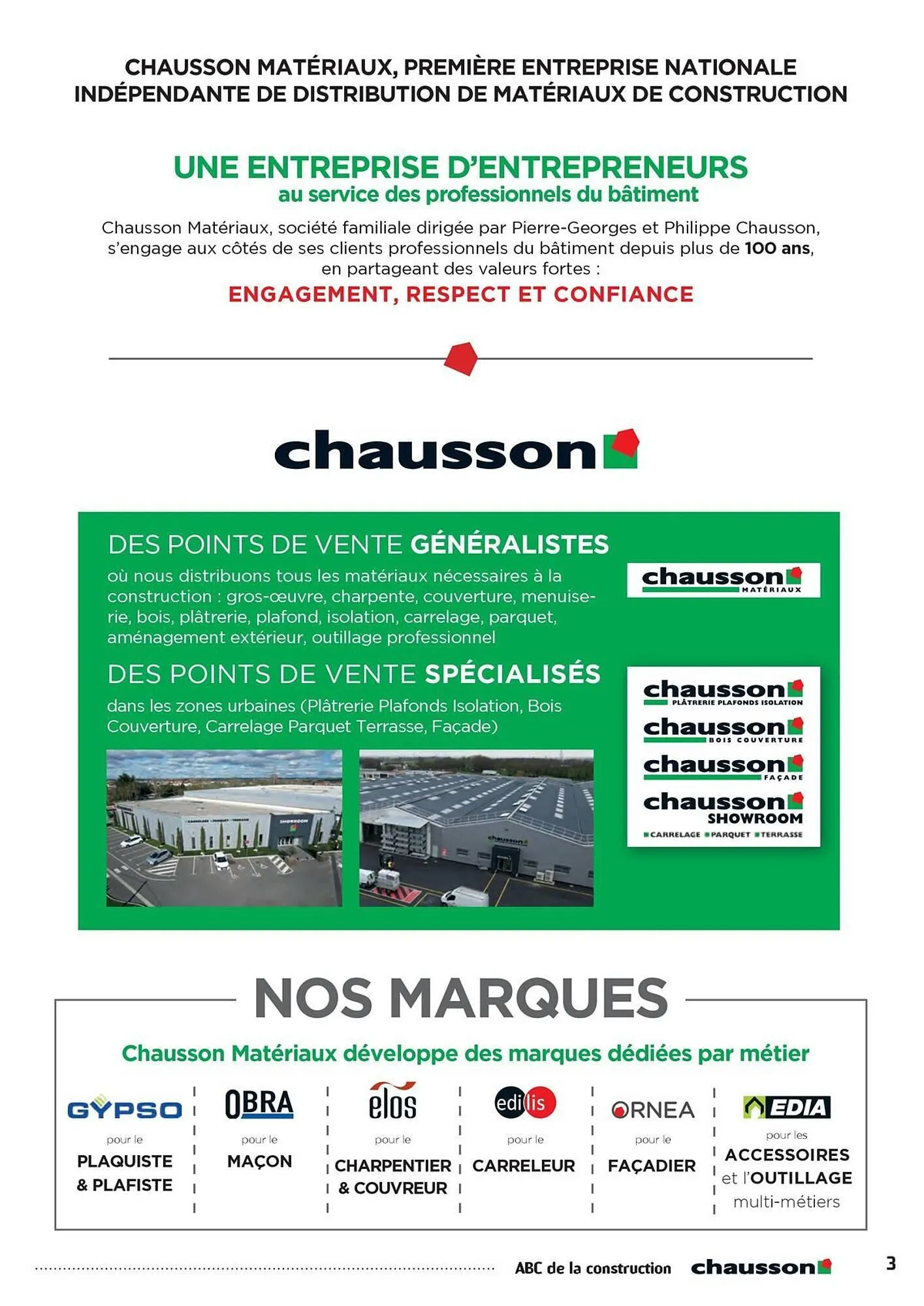 Catalogue Chausson Matériaux du 2 mai au 31 décembre 2025 - Catalogue page 5