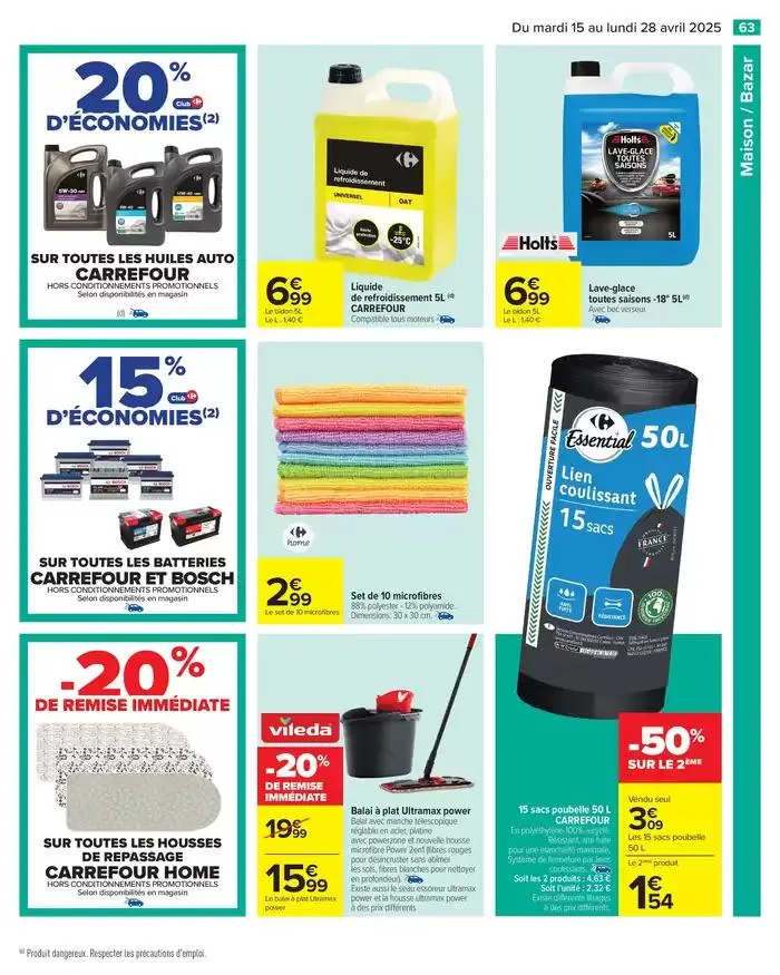 CRÊPES PARTY du 15 avril au 28 avril 2025 - Catalogue page 65