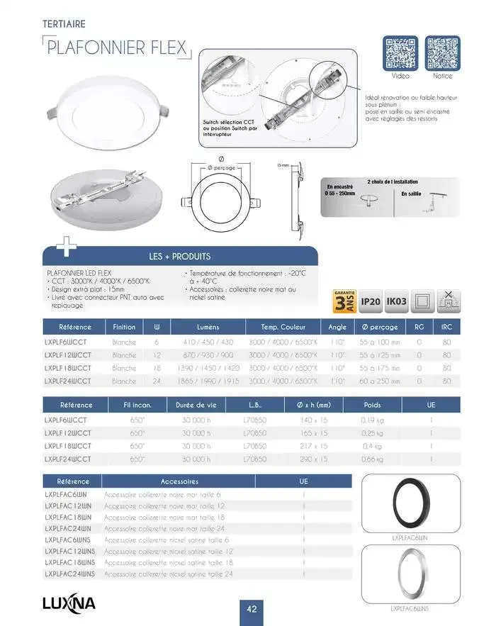LUXNA 2025 du 1 janvier au 31 décembre 2026 - Catalogue page 44