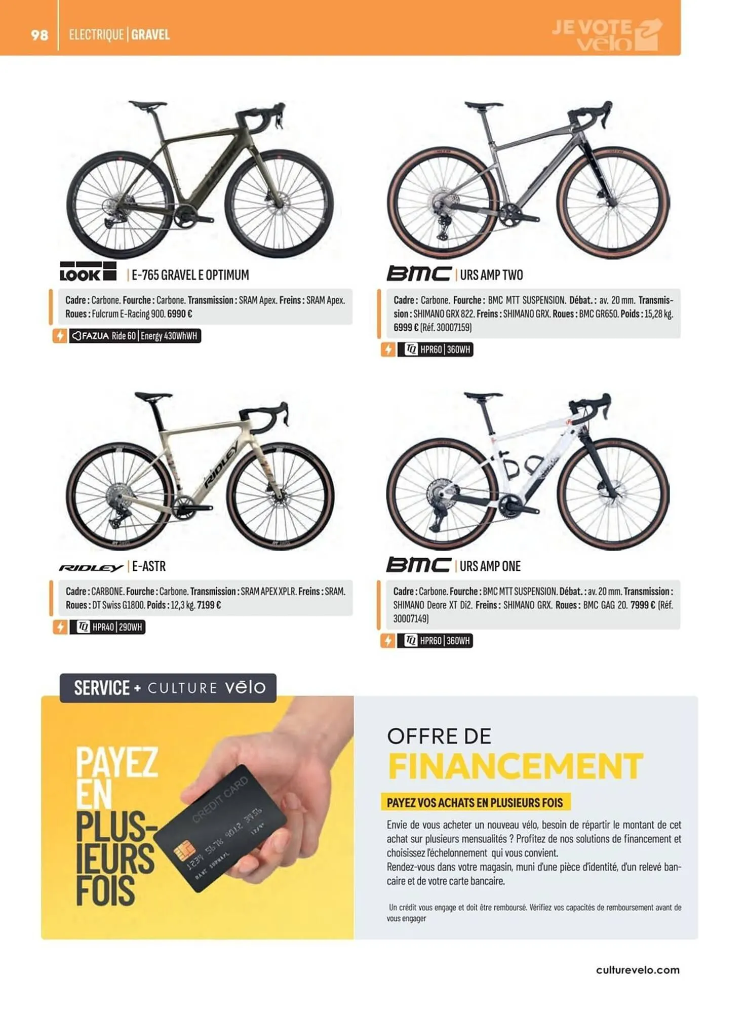 Catalogue Culture Vélo du 19 décembre au 31 décembre 2026 - Catalogue page 98