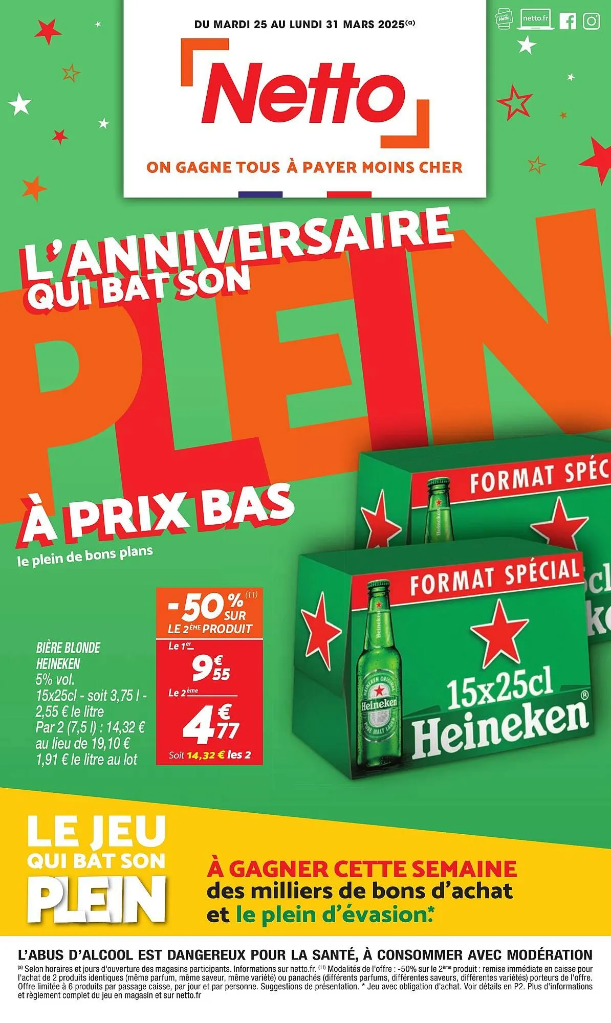 Catalogue Netto du 25 mars au 31 mars 2025 - Catalogue page 1