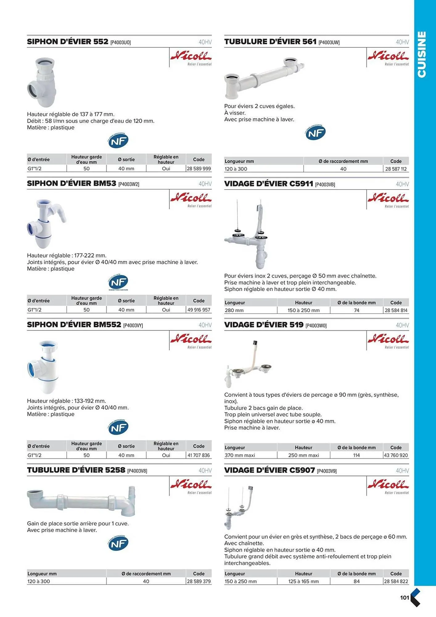 Catalogue Prolians du 2 octobre au 31 décembre 2025 - Catalogue page 101