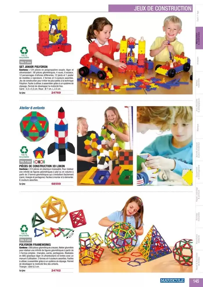 Education And Loisirs Majuscule 2025 du 5 mars au 31 décembre 2025 - Catalogue page 169