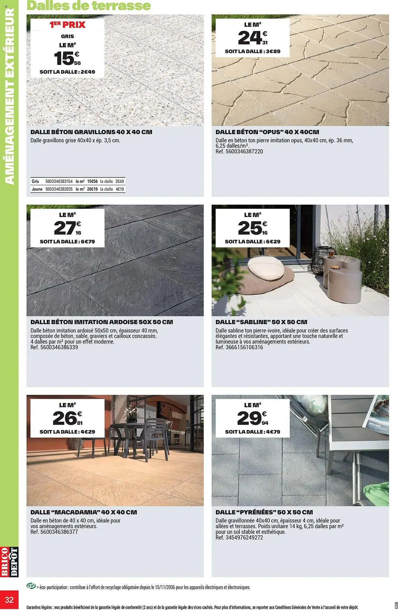 Catalogue Brico Dépôt du 25 mars au 12 juin 2026 - Catalogue page 32