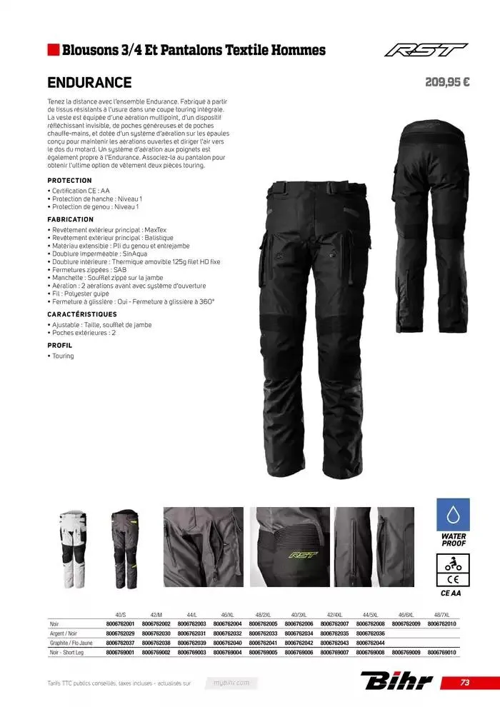 RST 2025 du 20 mars au 31 décembre 2025 - Catalogue page 73