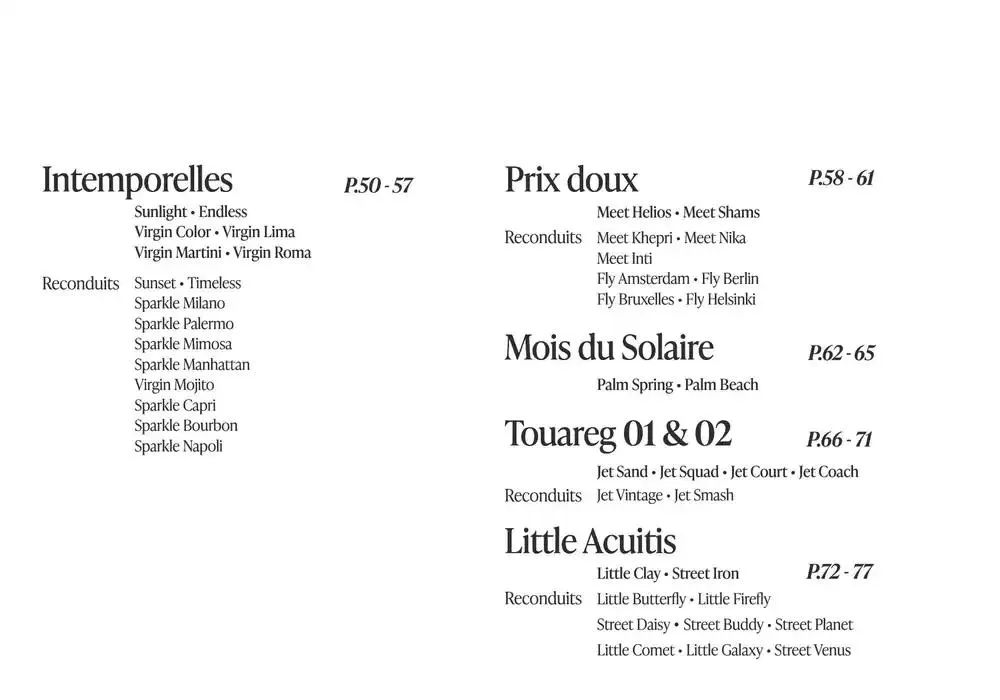 Lookbook Solaires 2025 du 19 février au 31 décembre 2025 - Catalogue page 4