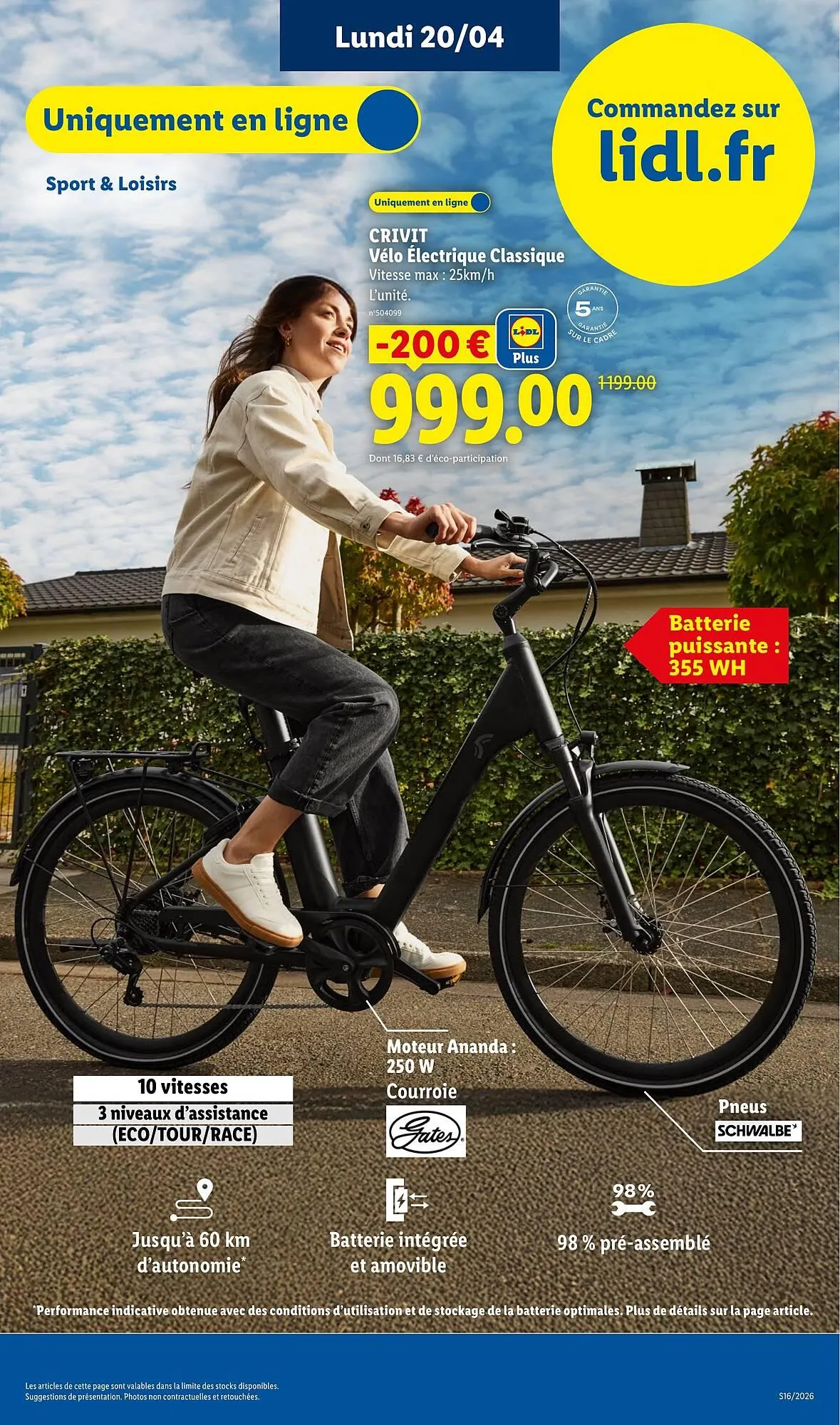 Catalogue Lidl du 16 avril au 22 avril 2026 - Catalogue page 57