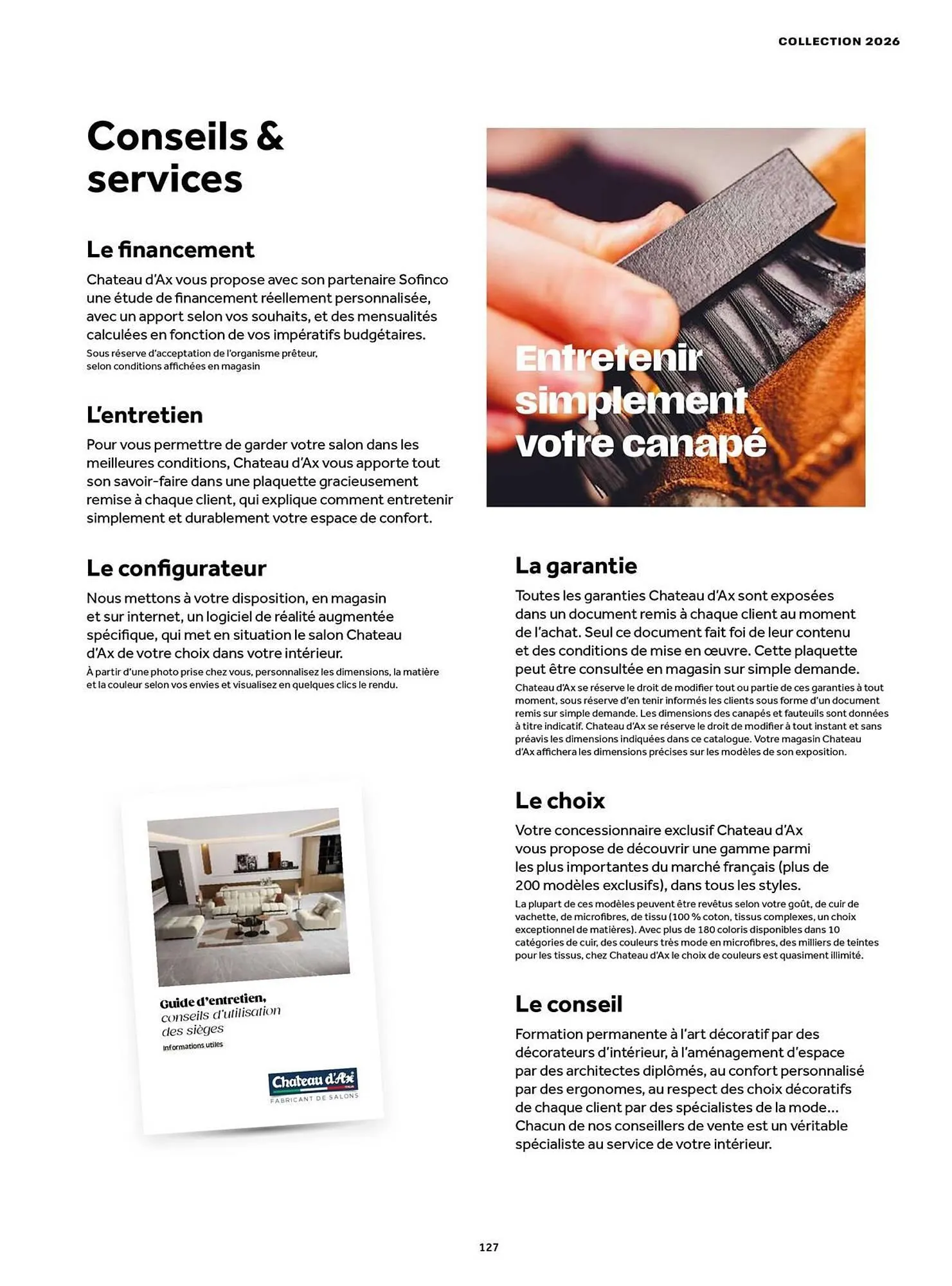 Catalogue Chateau d'Ax du 23 décembre au 31 décembre 2026 - Catalogue page 127