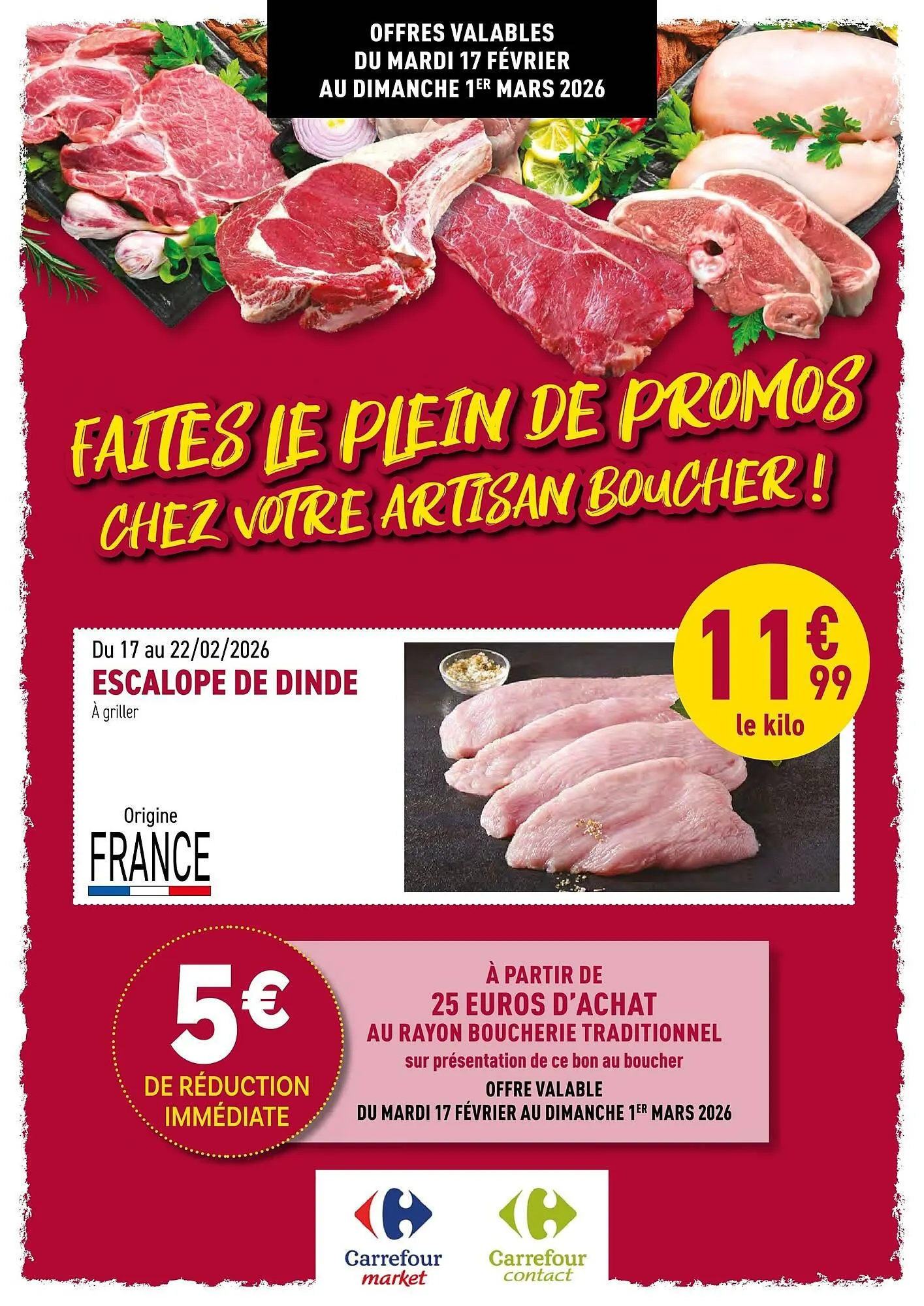 Catalogue Carrefour du 17 février au 1 mars 2026 - Catalogue page 1
