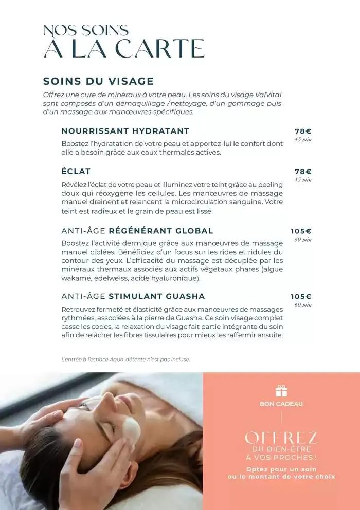 Carte spa Santenay 2025 du 9 décembre au 31 décembre 2025 - Catalogue page 8