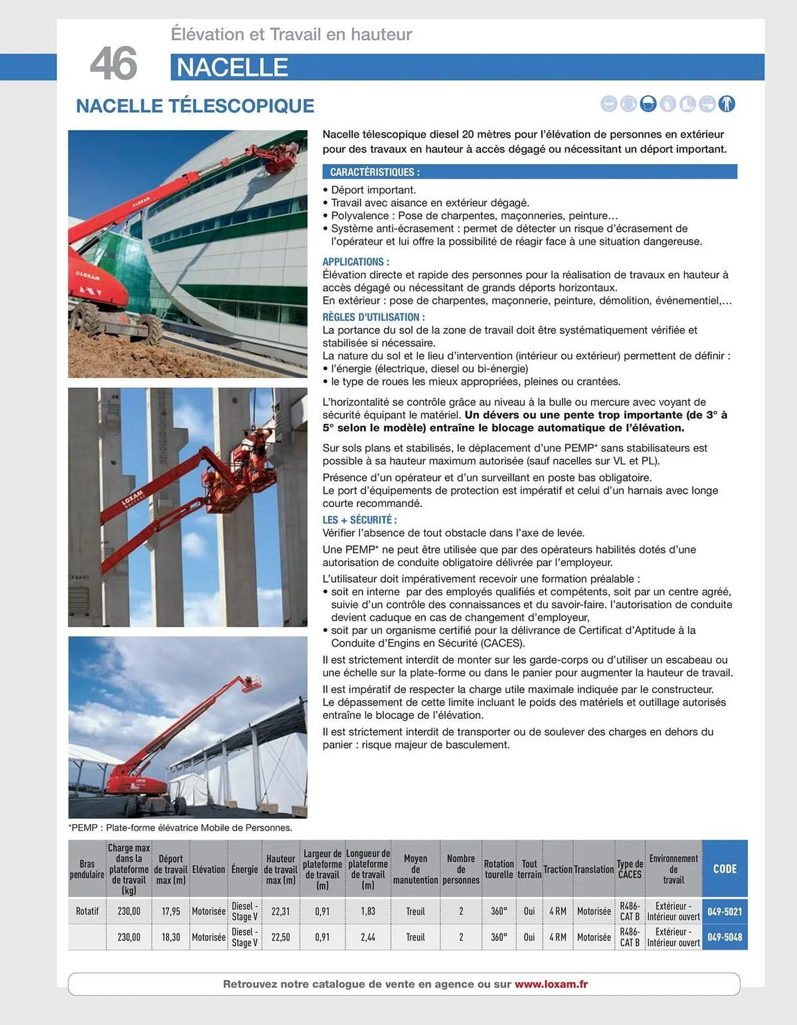 Catalogue Loxam du 10 avril au 31 décembre 2025 - Catalogue page 48