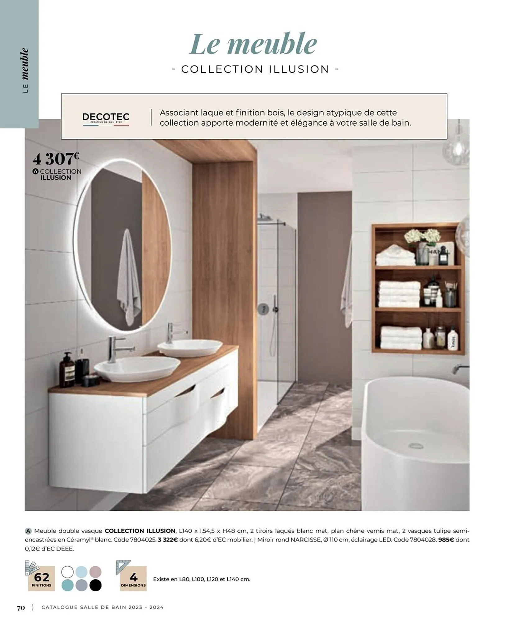 Catalogue Cedeo du 6 juillet au 31 décembre 2023 - Catalogue page 70
