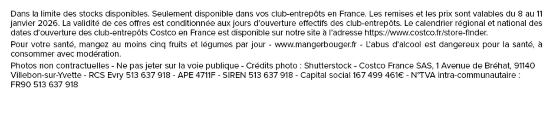 Catalogue Costco du 9 janvier au 15 janvier 2026 - Catalogue page 4