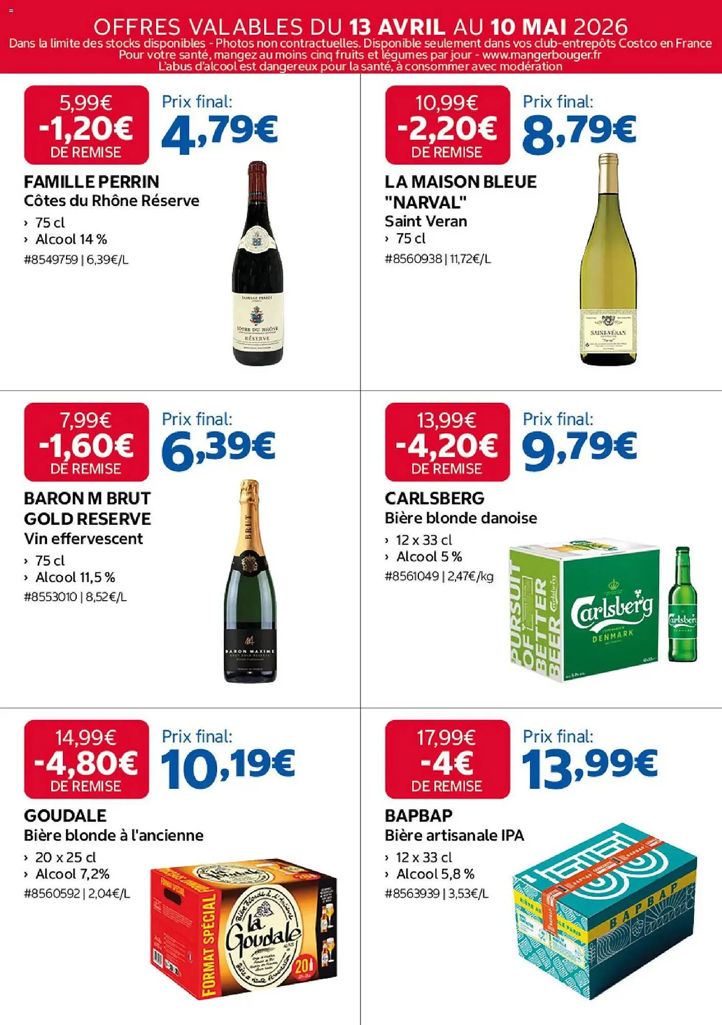 Catalogue Costco du 13 avril au 10 mai 2026 - Catalogue page 8
