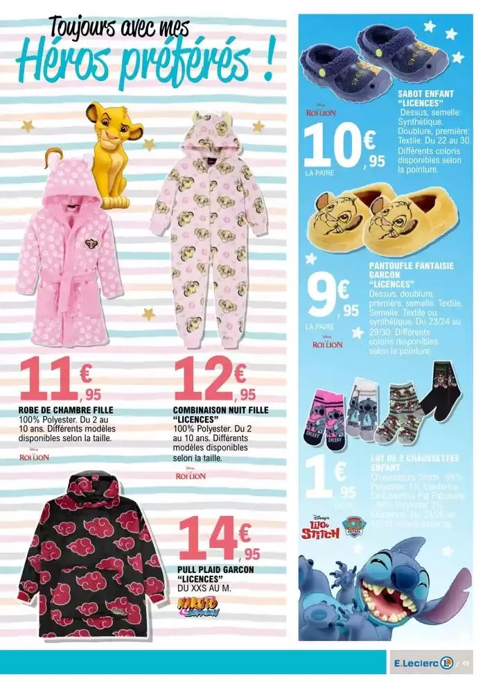 25C010LR du 7 mai au 18 mai 2025 - Catalogue page 49