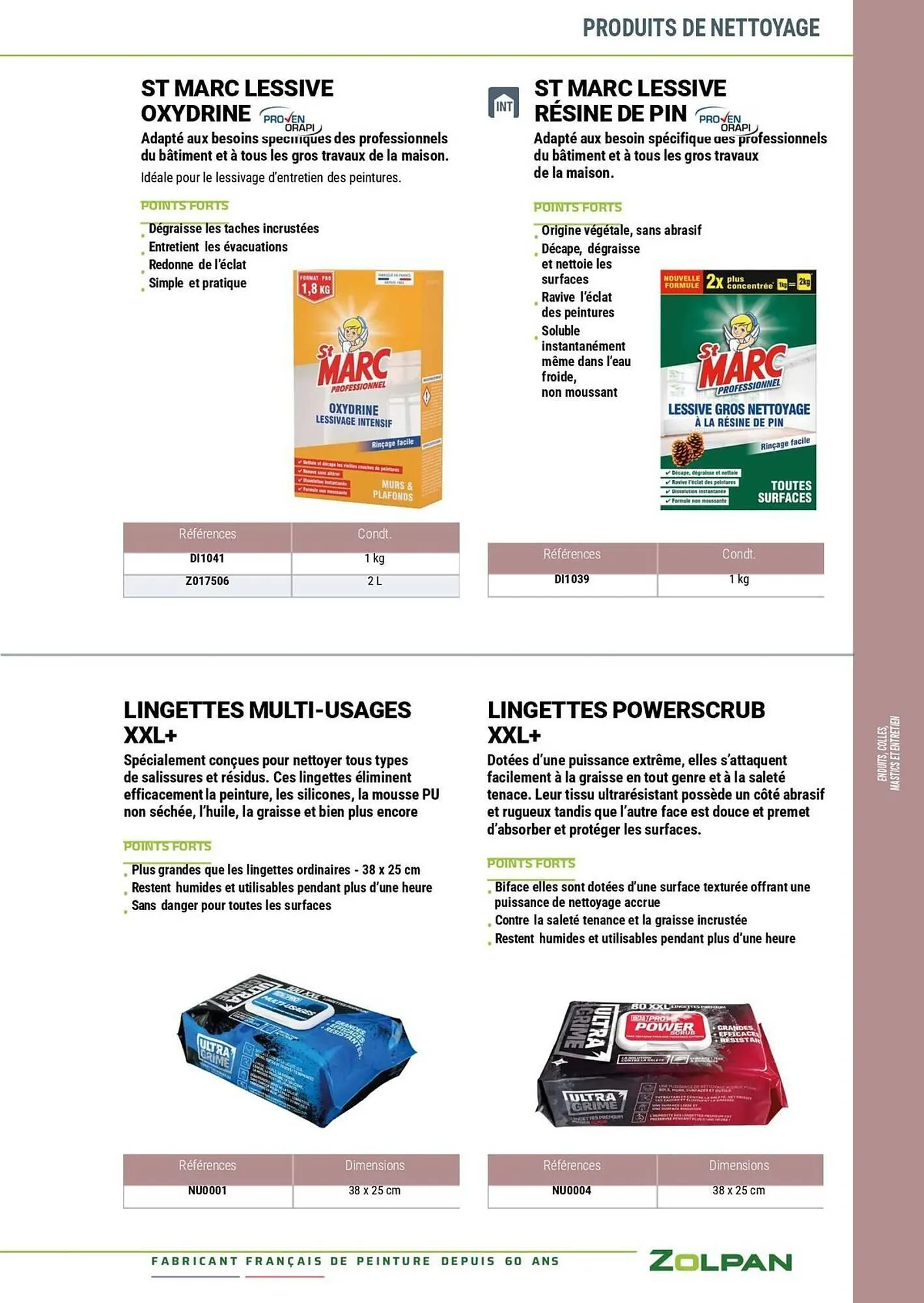Catalogue Zolpan du 13 janvier au 31 décembre 2025 - Catalogue page 203