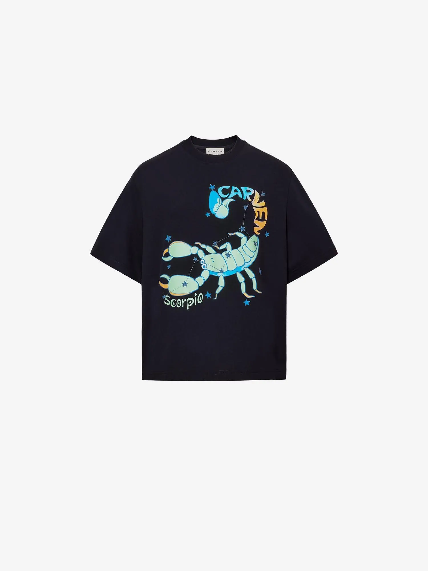 ASTRO TEE-SHIRT IN BLACK COTTON