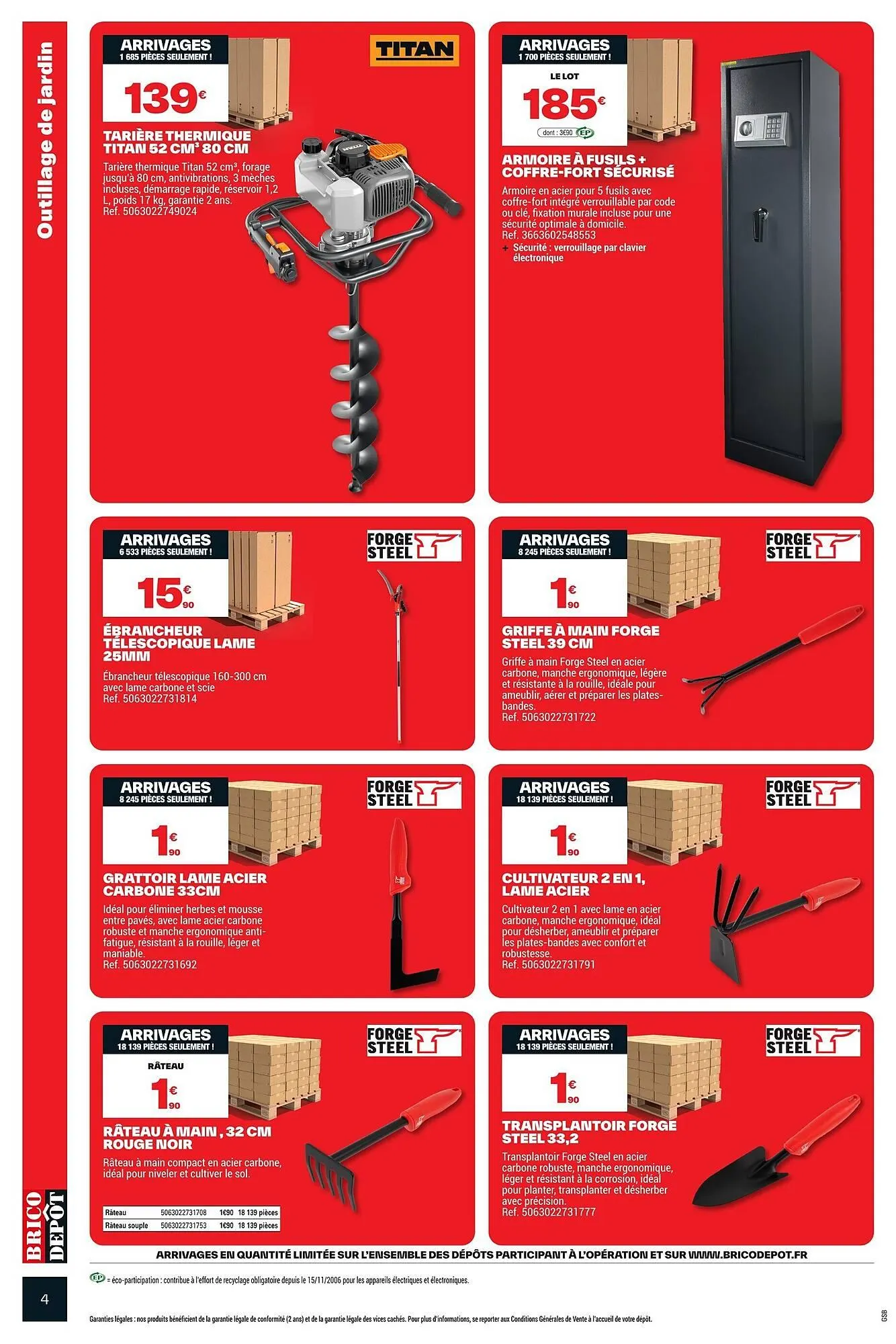 Catalogue Brico Dépôt du 6 mars au 19 mars 2026 - Catalogue page 4