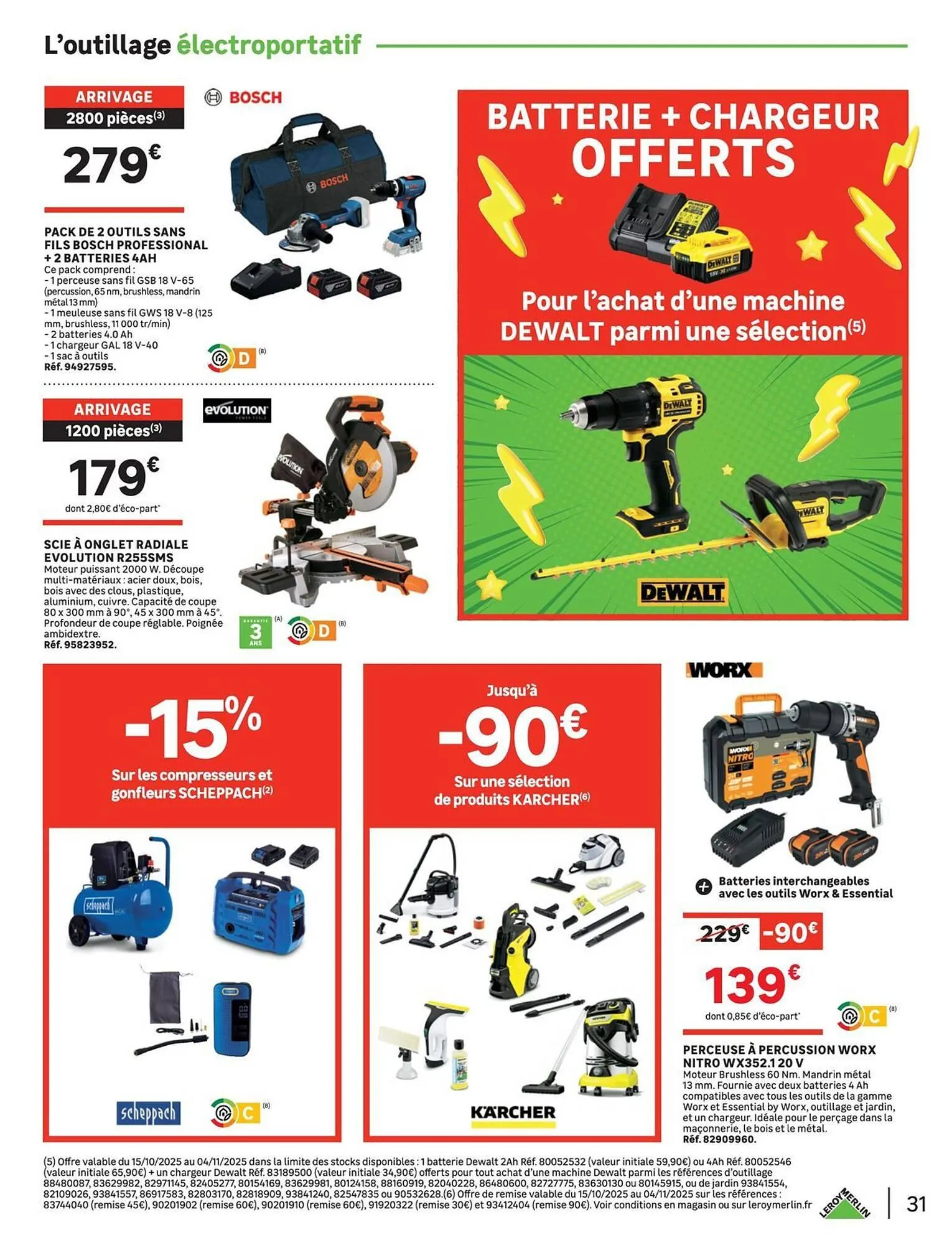 Catalogue Leroy Merlin du 15 octobre au 4 novembre 2025 - Catalogue page 25