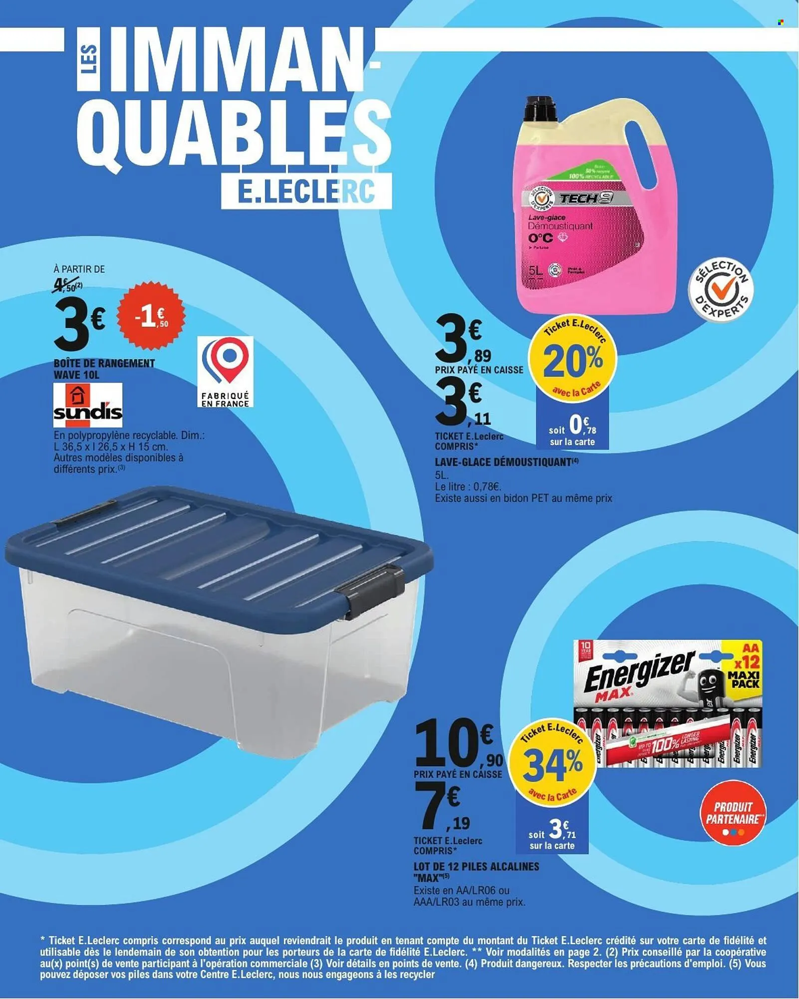 Catalogue E.Leclerc du 15 juillet au 26 juillet 2025 - Catalogue page 3