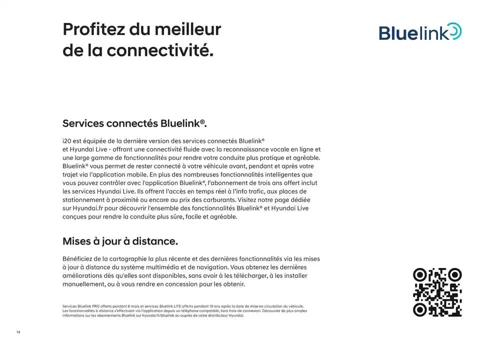 Hyundai Hyundai i20 du 22 janvier au 22 janvier 2026 - Catalogue page 14