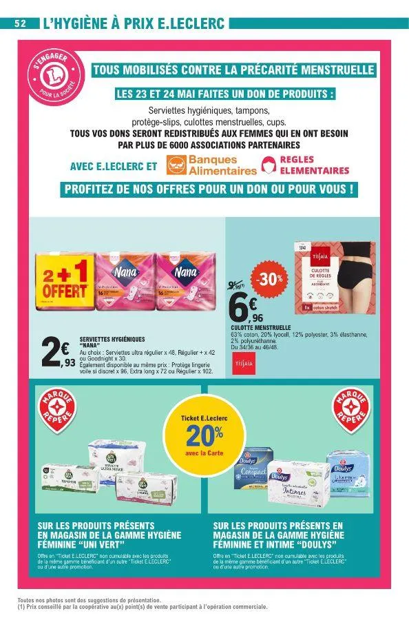 E. Leclerc du 20 mai au 31 mai 2025 - Catalogue page 52