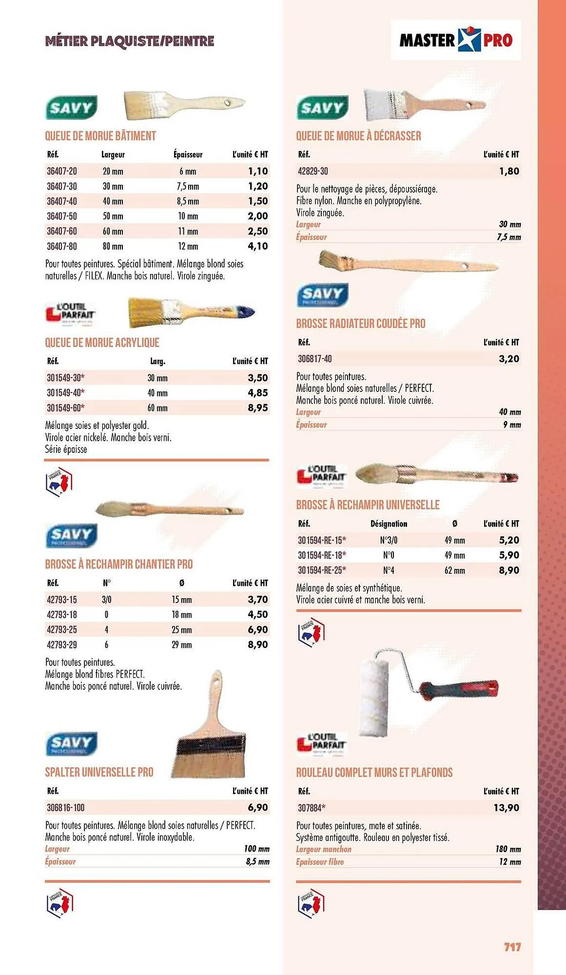 Catalogue Master Pro du 3 janvier au 31 décembre 2025 - Catalogue page 719