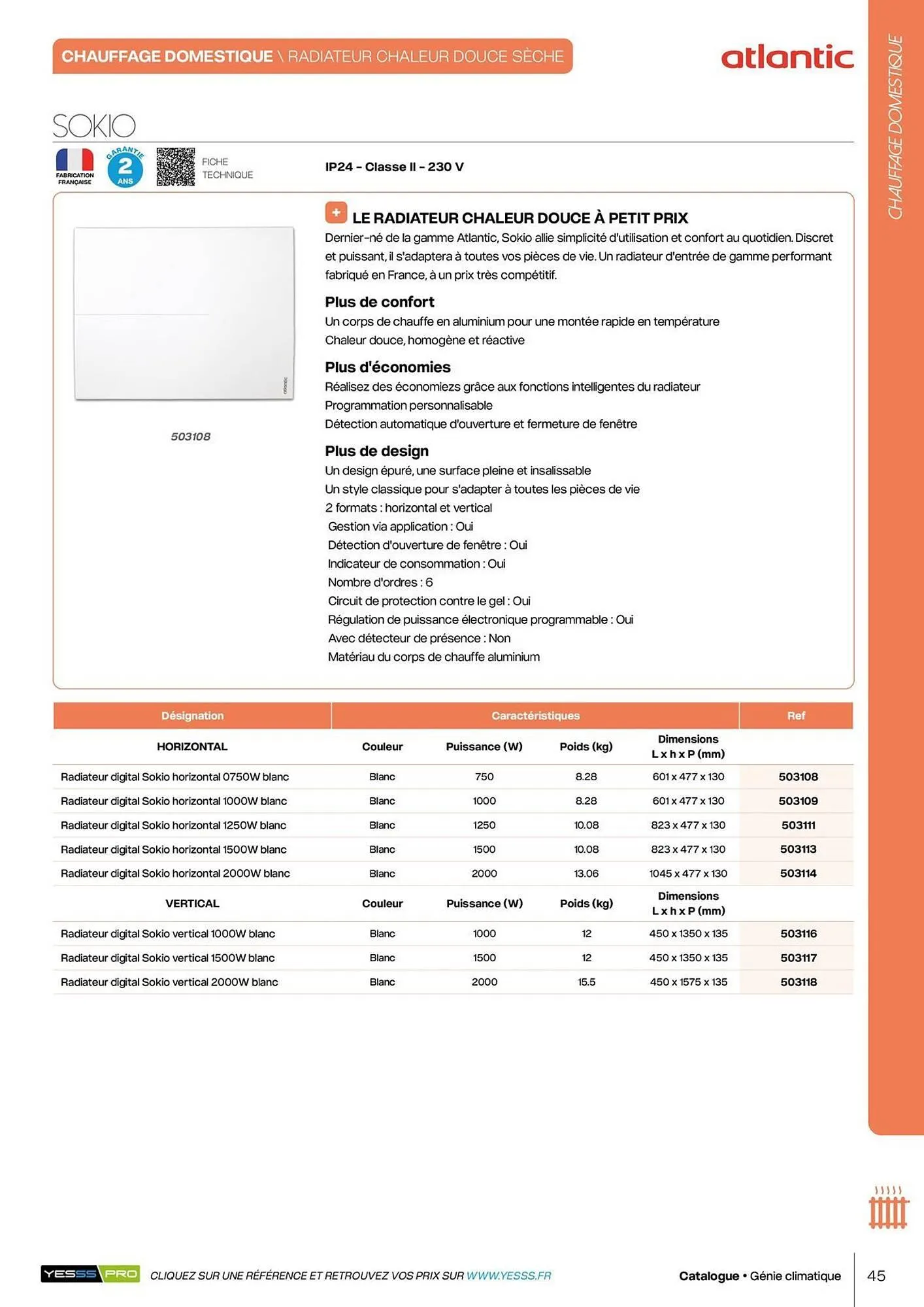 Catalogue Yesss electrique du 14 octobre au 31 décembre 2026 - Catalogue page 47