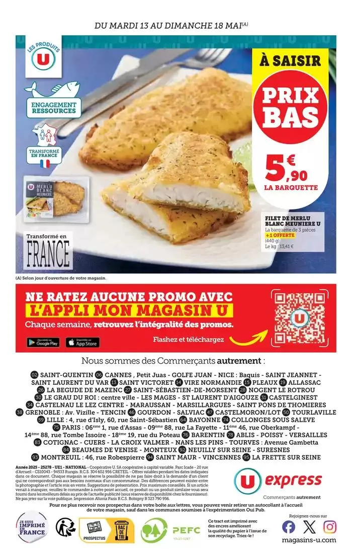 Catalogue U Express du 13 mai au 25 mai 2025 - Catalogue page 12