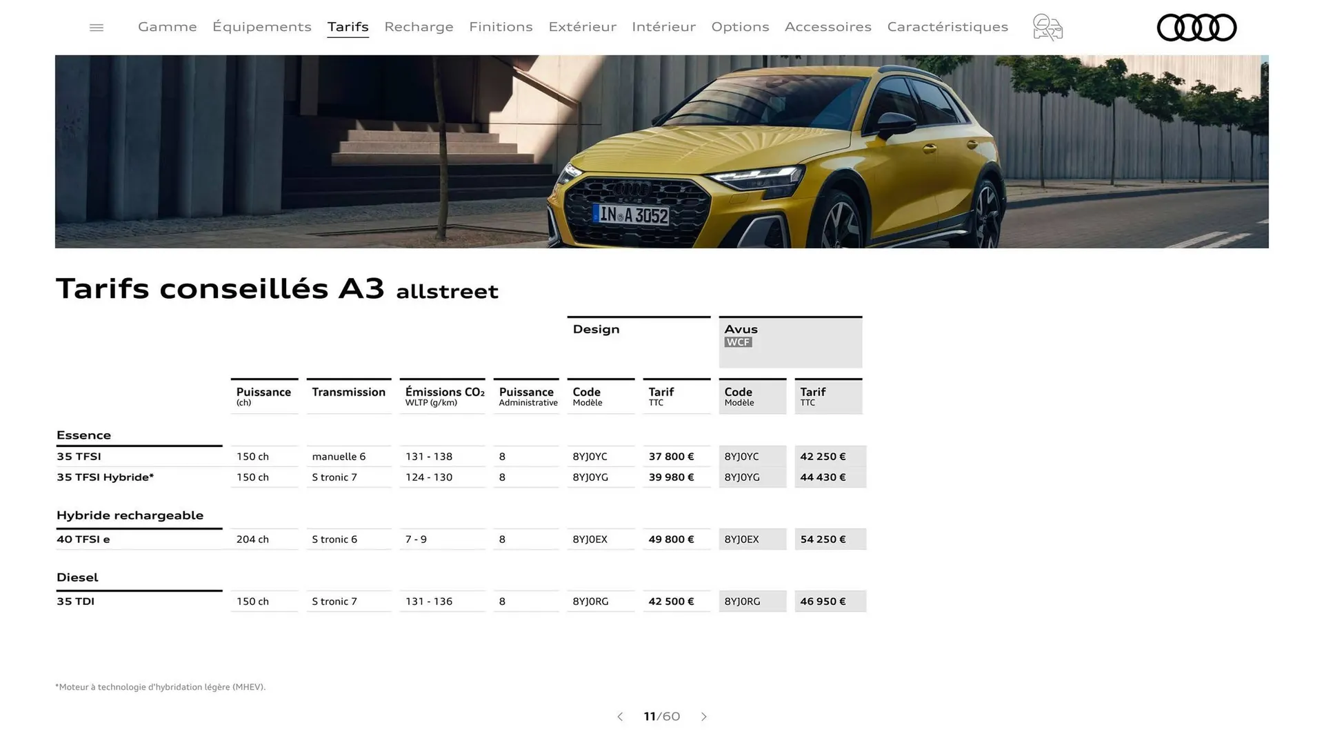 Catalogue Audi du 7 janvier au 31 janvier 2026 - Catalogue page 11