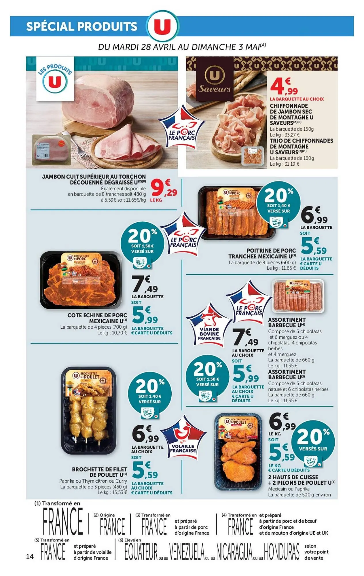 Catalogue Super U du 28 avril au 10 mai 2026 - Catalogue page 14