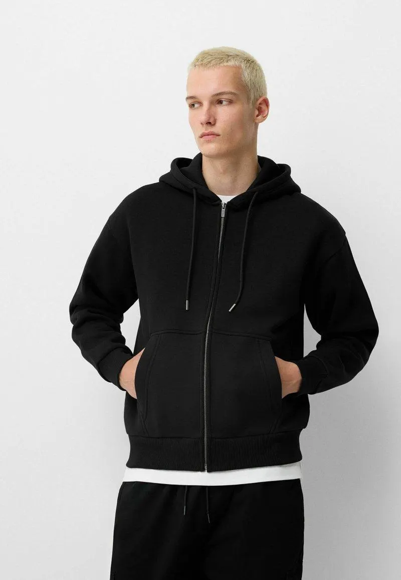 Sweat zippé - black