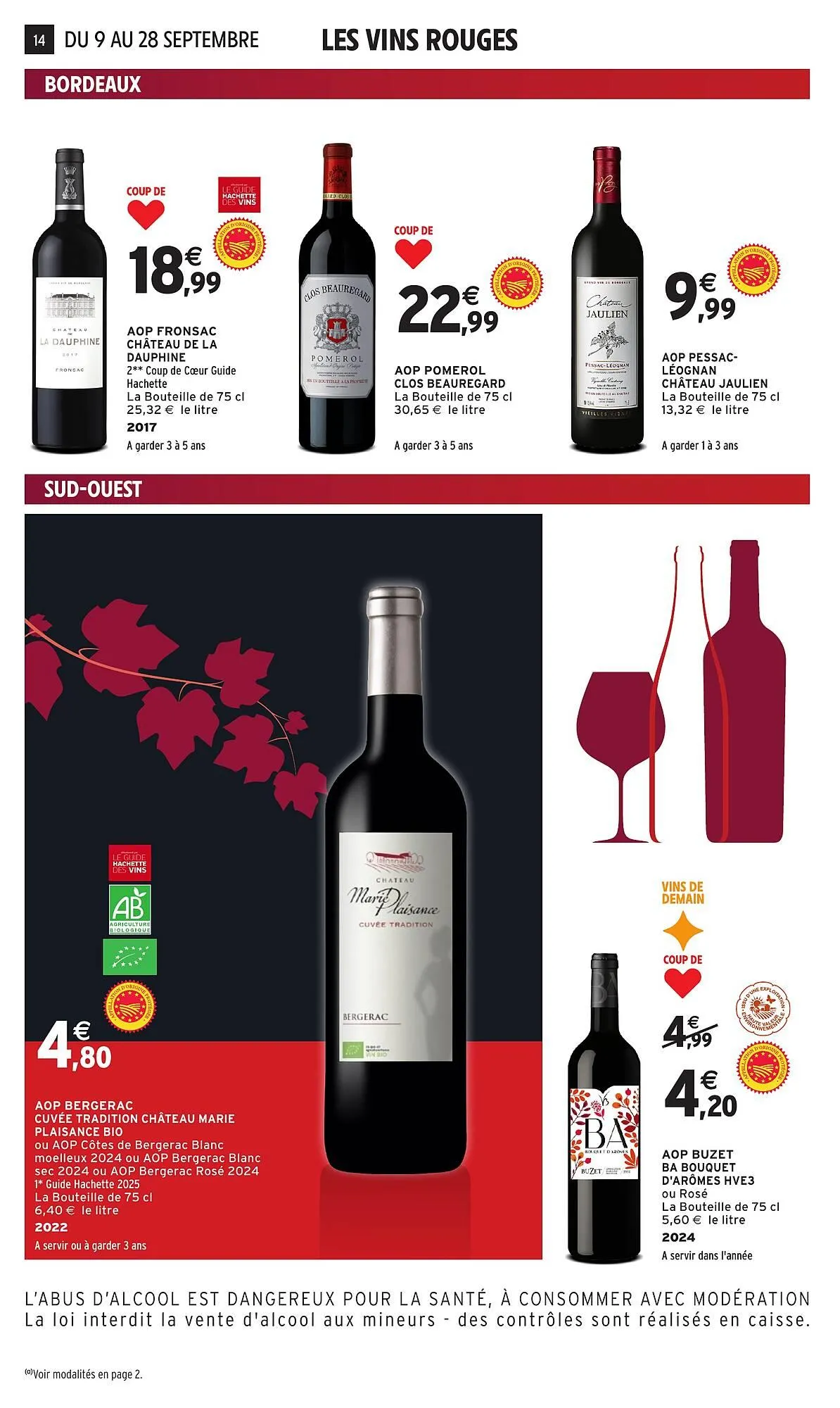 catalogue Intermarché du 9 septembre au 28 septembre 2025 - Catalogue page 14