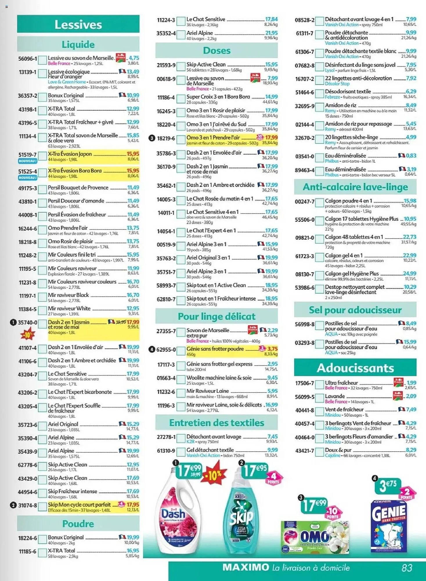 Catalogue Maximo du 2 mars au 29 mars 2026 - Catalogue page 83