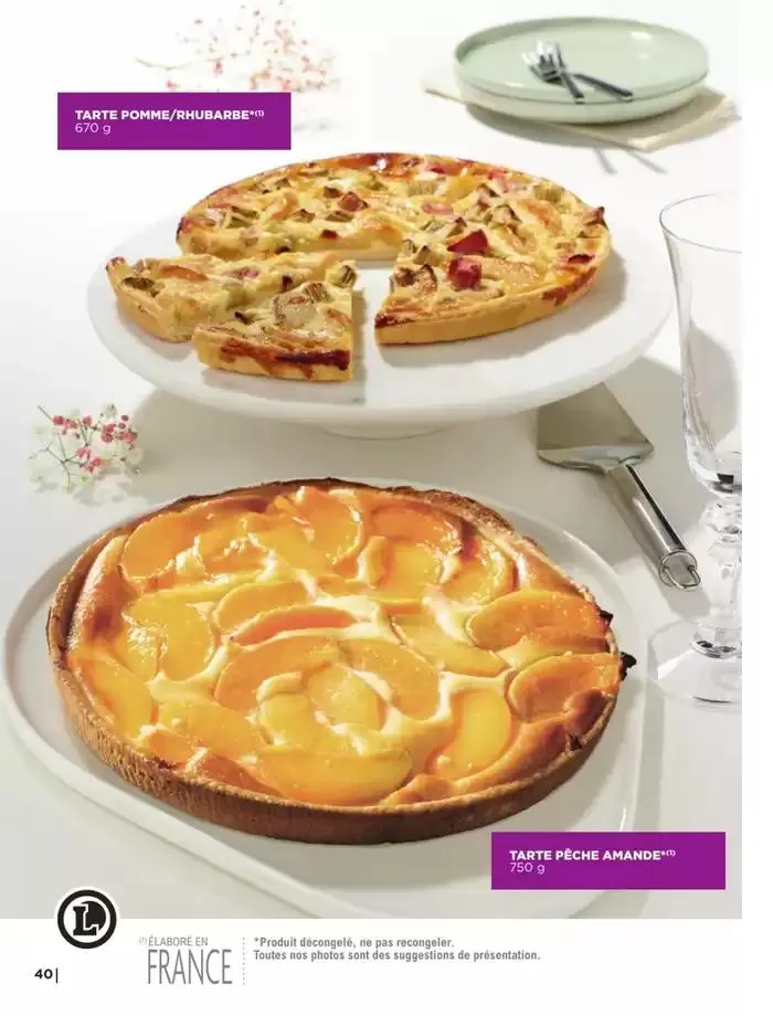 CARTE TRAITEUR PERMANENTE - MIXTE du 9 mai au 31 décembre 2025 - Catalogue page 40