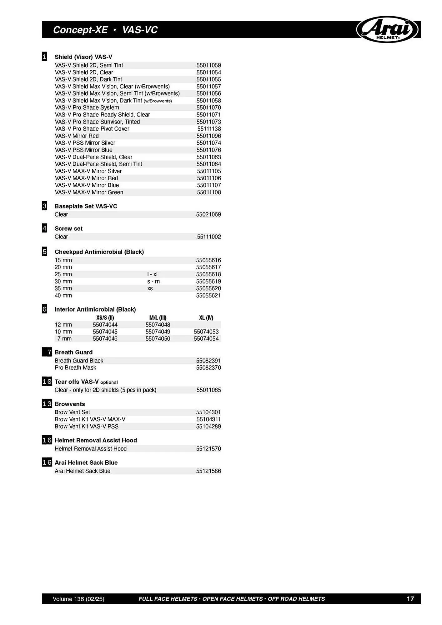Catalogue Bihr du 21 février au 31 décembre 2025 - Catalogue page 17