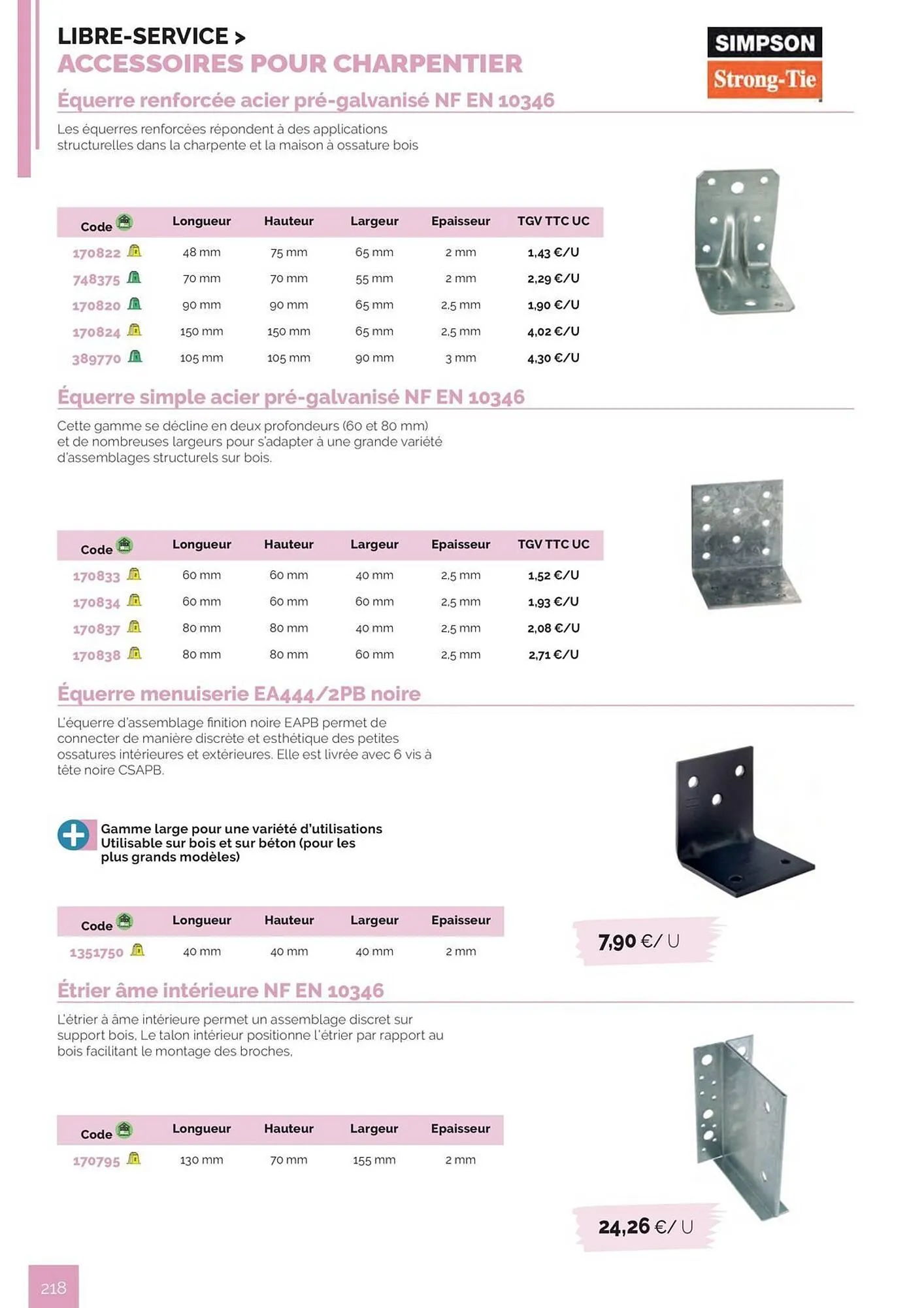 Catalogue Samse du 30 avril au 31 décembre 2026 - Catalogue page 218