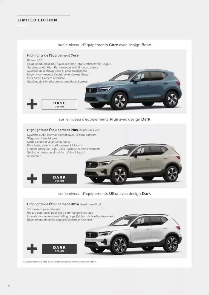 VOLVO XC40 B3/B4 du 7 janvier au 31 décembre 2025 - Catalogue page 6