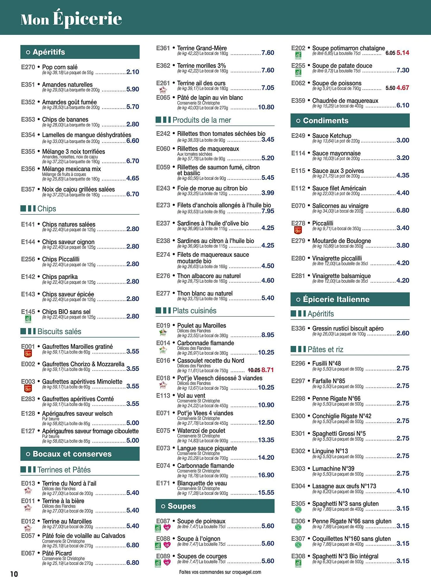 Catalogue Croque Gel du 29 décembre au 28 janvier 2024 - Catalogue page 10