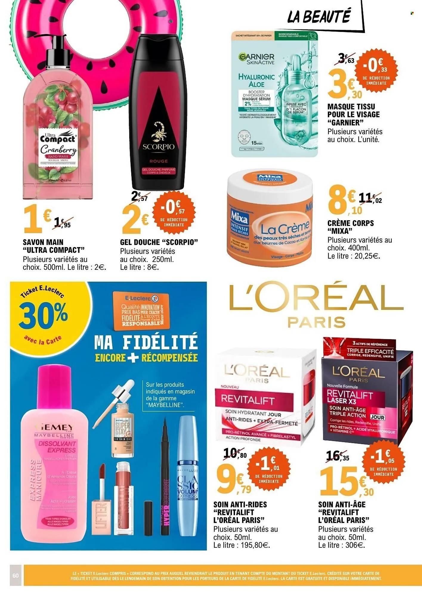 Catalogue E.Leclerc du 24 février au 8 mars 2026 - Catalogue page 60